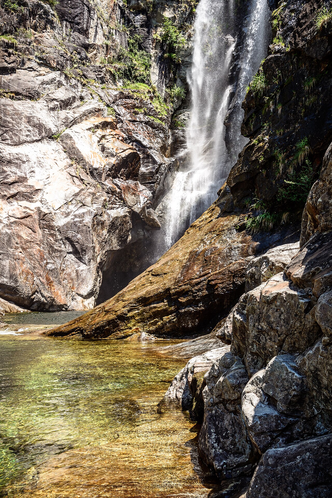 Le cascate della valle